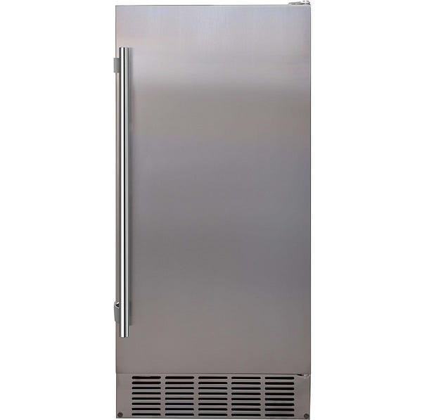 EdgeStar IB250SS 15 Inch Wide 20 Lb. Built-In Ice Maker with 25 Lbs. Daily Ice Production — No Drain Required — Best Undercounter Ice Maker Machines Reviews — WALFOSBRAND.COM