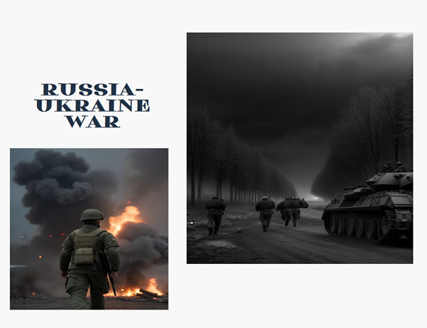 An Ai-Generated Image of Russia-Ukraine War