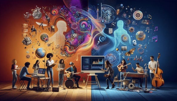 AI-Powered Creativity: How AI is Shaping Art, Music, and Design