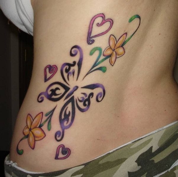 1097 butterfly tattoo