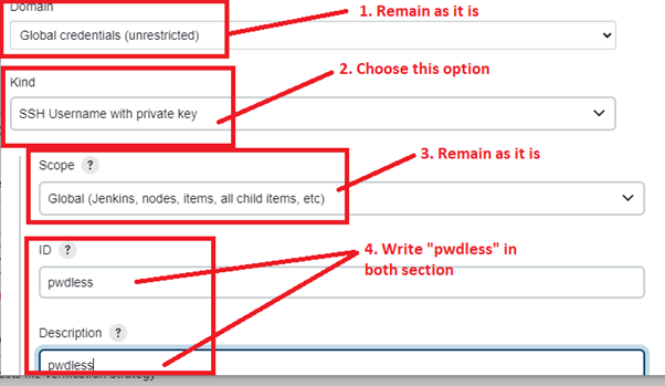 Choose ID & Description