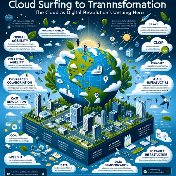 How are cloud computing and digital transformation connected