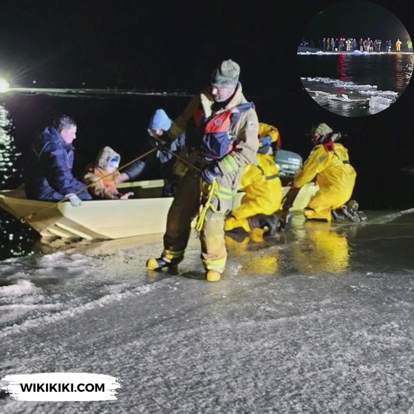 Northern Minnesota Lake: 122 Fishermen Rescued from Ice Floe