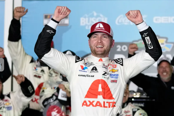 “Byron Breaks Records: Epic Victory at NASCAR’s Daytona 500”