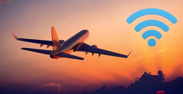How to use free wifi during your flight