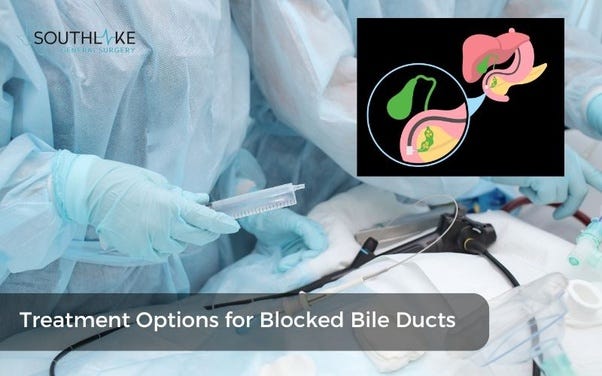 Endoscopic procedure to treat blocked bile duct
