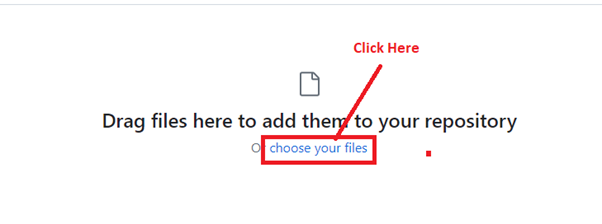 Choose your files