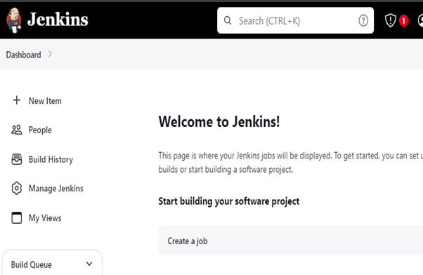 Jenkins Dashboard Set Up