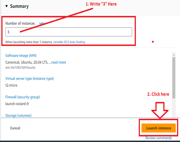 Launch Instance