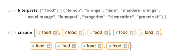 Interpreter in the Wolfram Language for citrus