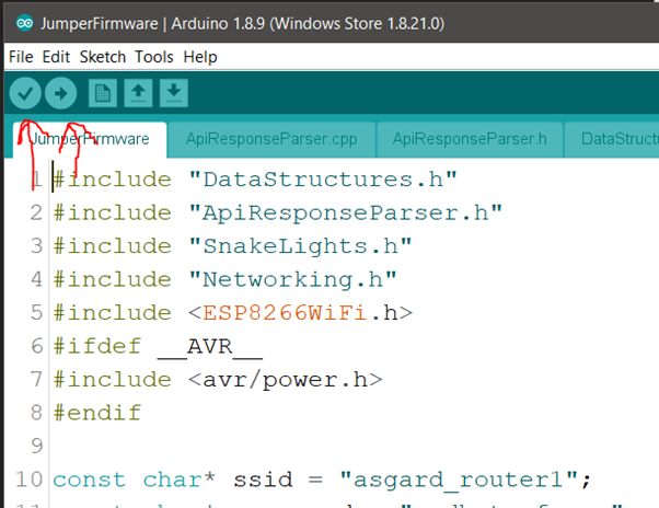 The Arduino IDE