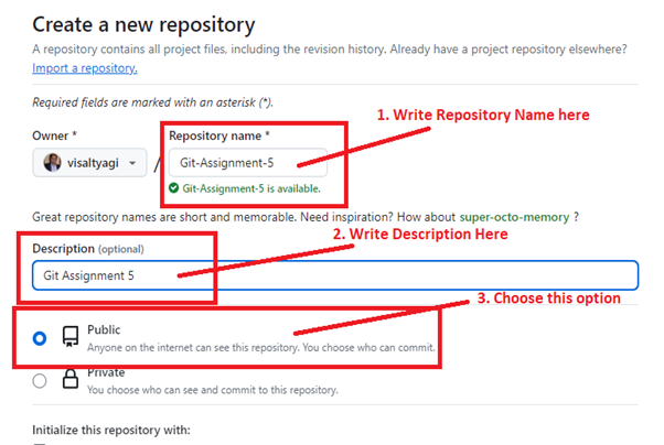 Create a Repository