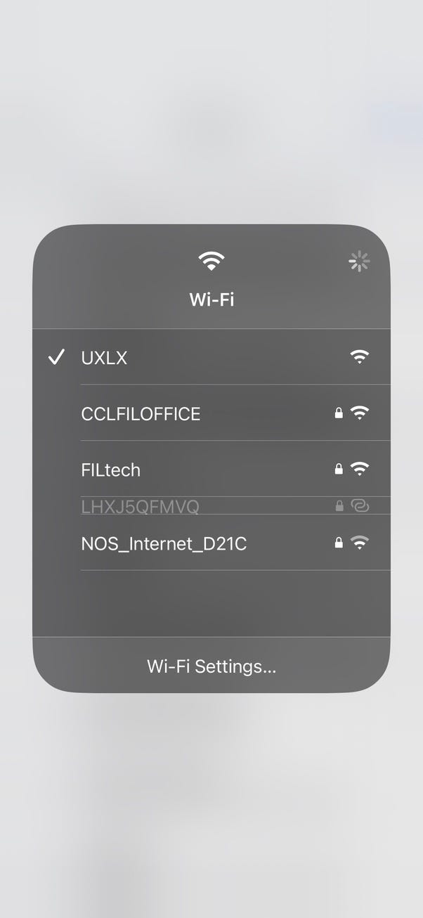 รูปภาพ Wi-Fi ที่ชื่อว่า UXLX