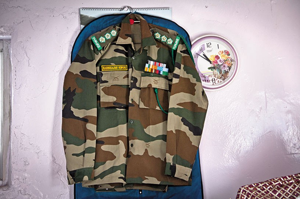 Capt. Harbhajan Singh’s uniform