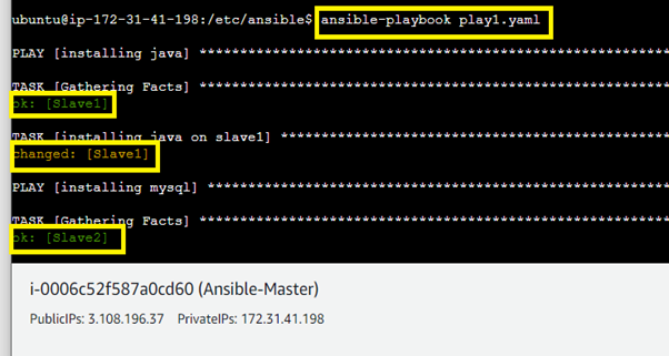 Run the Ansible Playbook