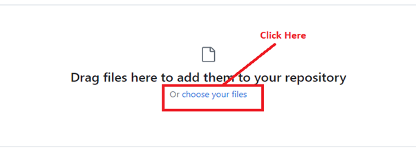 Choose the files