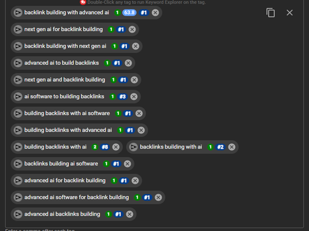 analytic results for youtube videos with proven content marketing strategies