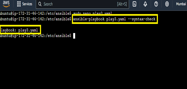 Syntax Check of Install.yaml file
