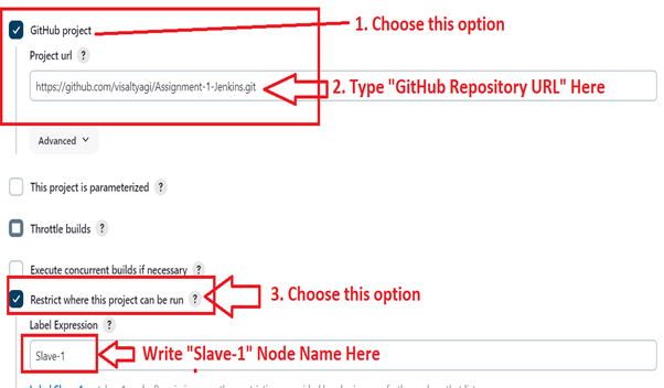 Choose Git Hub Project