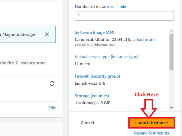 Launch Instance