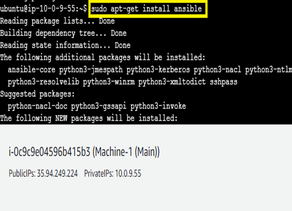 Ansible Installation Command