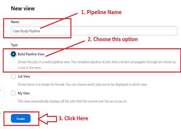 Create Case-Study-Pipeline