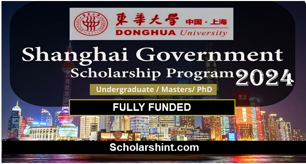 Shanghai Government Scholarship (Fully Funded)