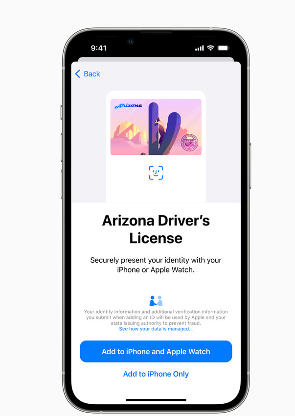 Apple lunched its first driver’s license and state ID in Apple Wallet with Arizona this week.