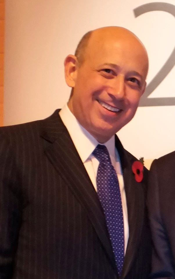 Lloyd Blanfein of Goldman Sachs