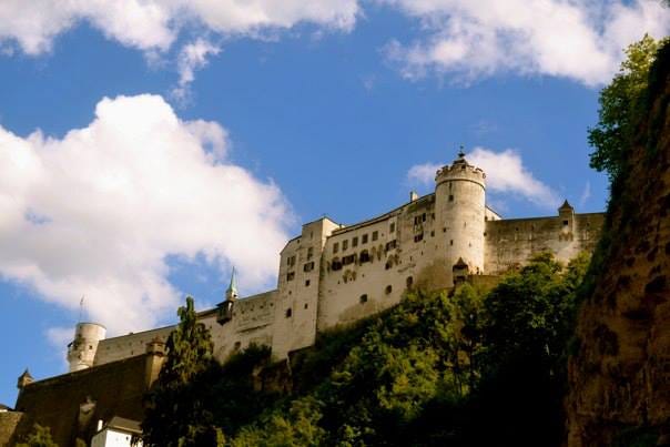 Fortress from below