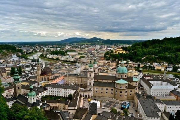 Salzburg from above