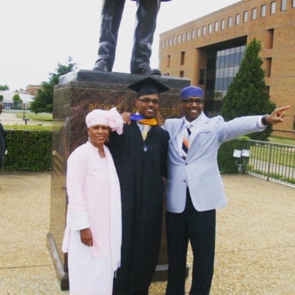 Mom and Dad at my graduation May 2008 at Hampton University