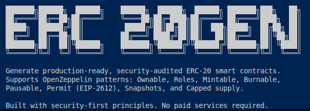 Building a Production-Safe ERC-20 Token Generator CLI in Go