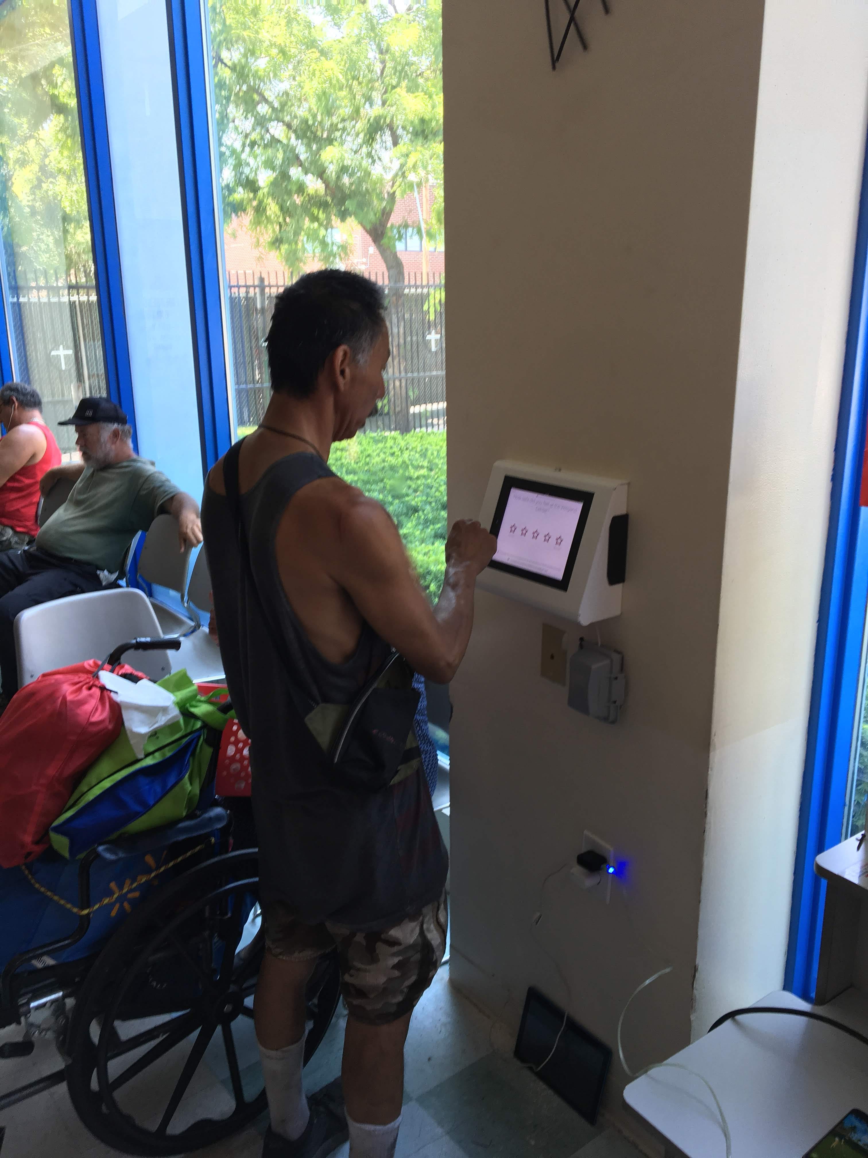 Our second kiosk, which was installed at CCS in Salt Lake City.