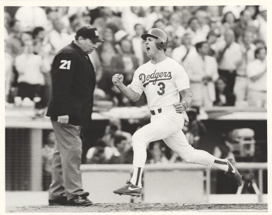 Kirk Gibson, also a legend to his teammates, by Cary Osborne