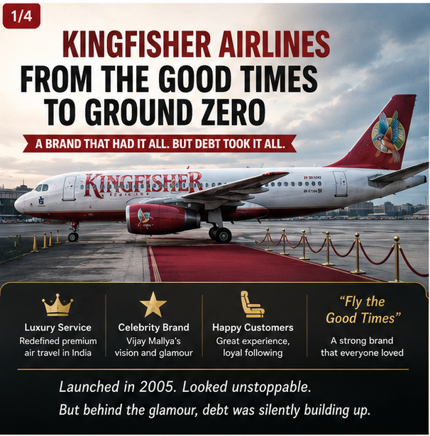 Kingfisher Airlines had everything a modern brand could dream of