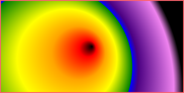 Try moving around the different radial gradient positions to see what you can create.