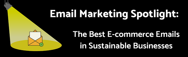 Sustainable Ecommerce Businesses Doing Emails Right - Medium