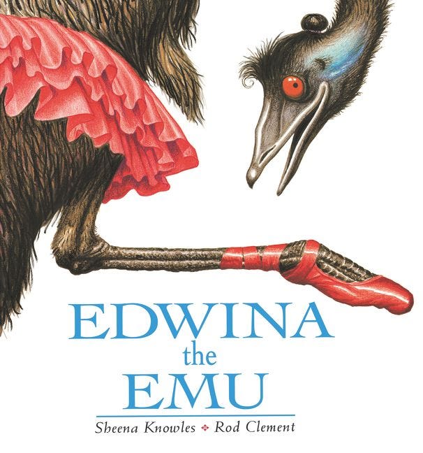 Edwina the Emu by Sheena Knowles, illustrated by Rod Clement