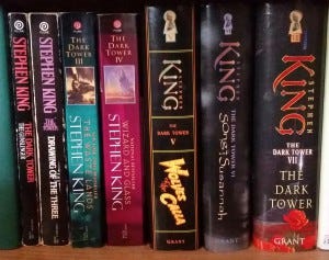 Stephen King's coup de grâce, The Dark Tower series, all in one place.