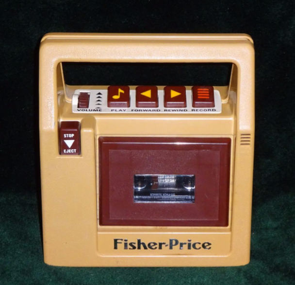 Remember this guy from 1982? I recorded my own radio show on one just like this every, single day.