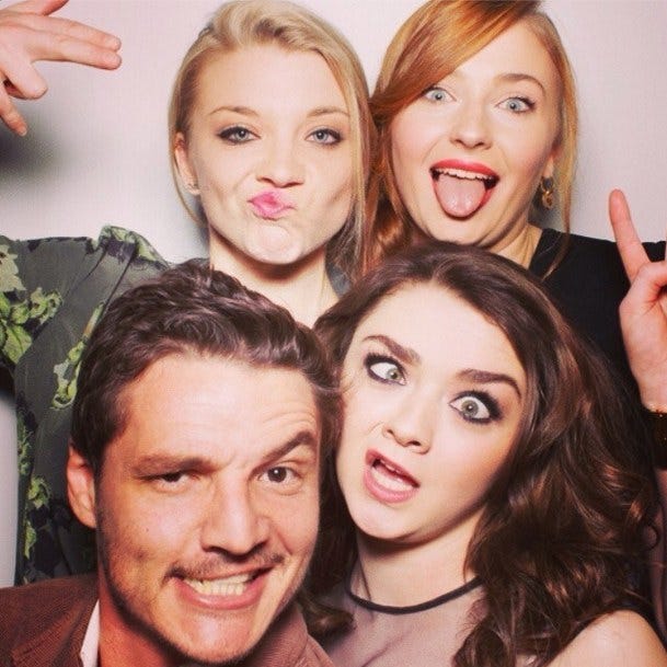 Sansa, Margaery, Arya, e Oberyn