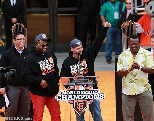 2012 San Francisco Giants World Series Champions Parade - Marco