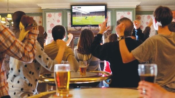 You CAN watch Amazon Prime football at the pub