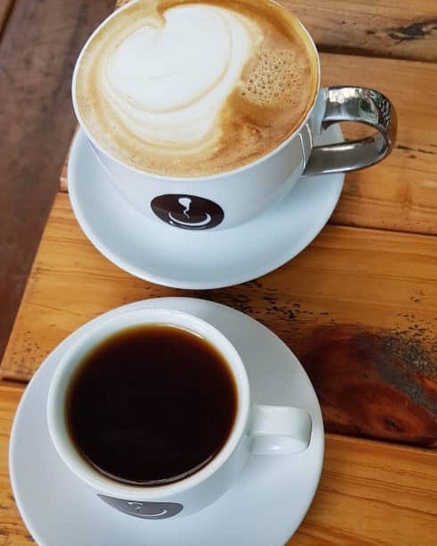 Coffee Insight Americano VS Latte