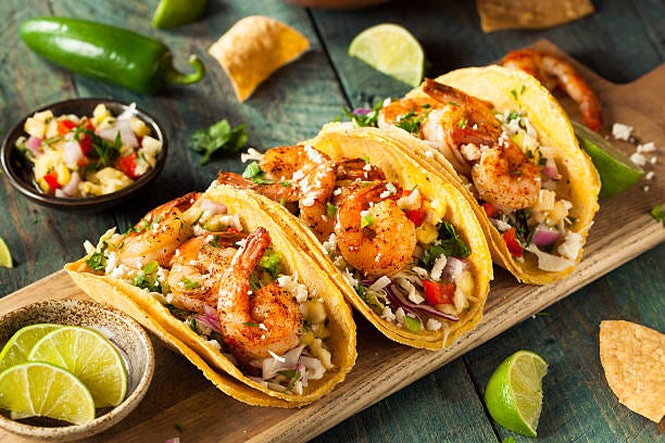 Yummy Shrimp Tacos