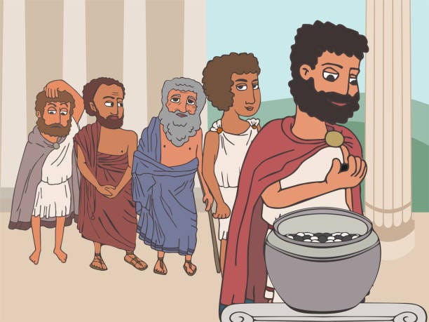 Ancient Greece Voting