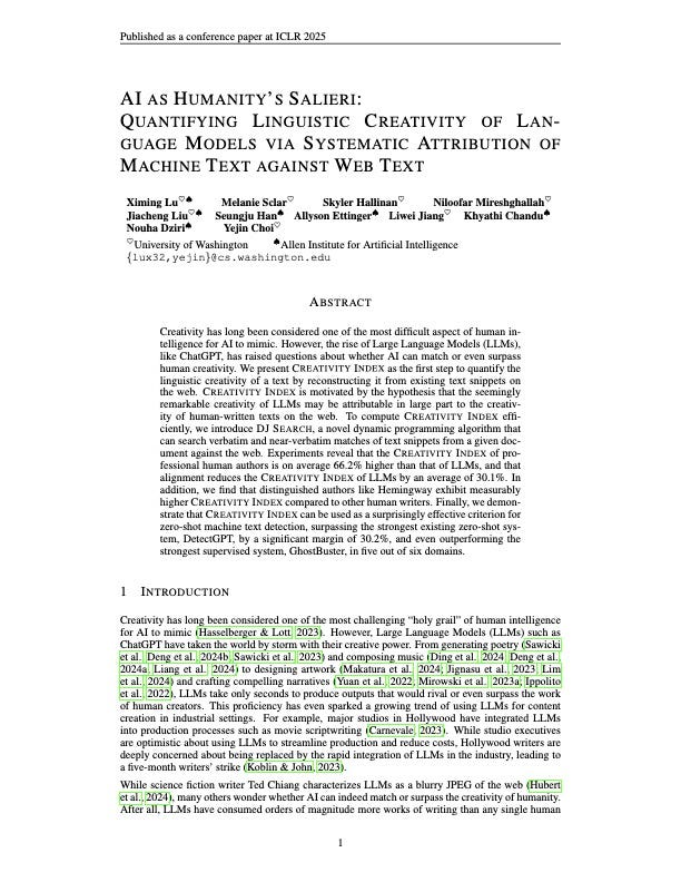 Measuring the “Unseen”: Quantifying Creativity in the Age of LLMs