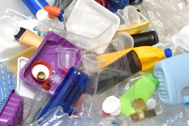 Recycable plastic waste