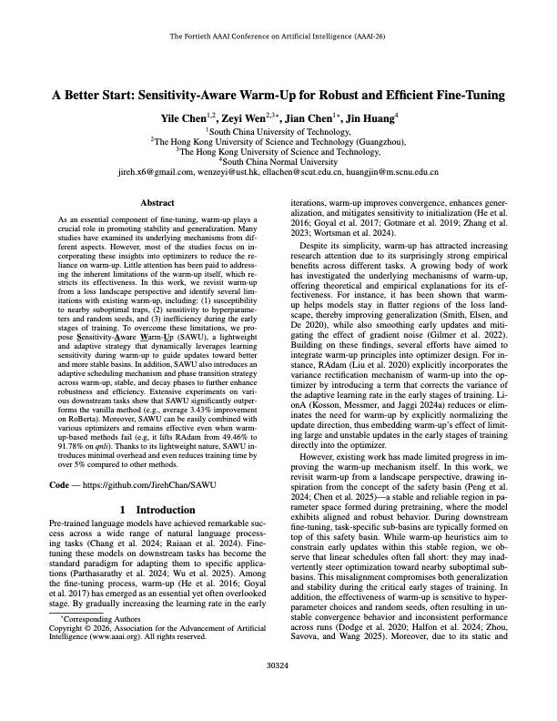 Beyond Blind Steps: Rethinking Learning Rate Warm-Up with SAWU